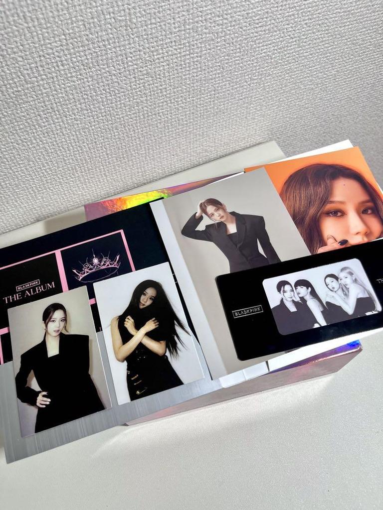 [USED] BLACKPINK THE ALBUM Pink CD Official