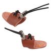 Archery Finger Guard Cowhide     Elastic Finger Tab for 20 to 50lb Bow