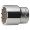 6DB-44 12-Point Socket, 19.0mm (3/4") Drive, 1-3/8" Width