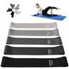 5Pcs TPE Yoga Sport Elastic Bands Durable Pilates Hip Circle Expander Bands Gym Equipment