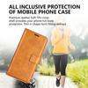 Чехол-подставка для Xiaomi Poco C75 4G/Redmi 14R 5G/14C 4G, противоударный чехол-книжка из кожи с текстурой теленка