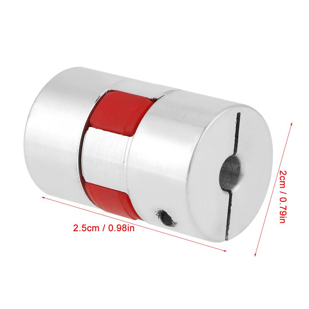 Гибкая муфта вала крестовины OD20mm x L25mm Соединитель муфты шагового двигателя с ЧПУ