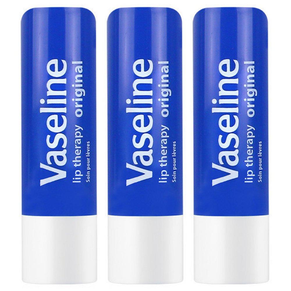 Vaseline Lip Therapy 4.8g 3шт Оригинал