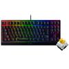 Razer Gaming Keyboard Tenkeyless Mechanical Keyboard BlackWidow V3 Tenkeyless JP - Yellow Switch Mechanical Yellow Axis Clear Housing Chroma RGB Highl