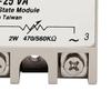 Твердотельное реле 25А однофазное 2Вт 470 560 кОм Вход AC 24–380В Выход SSR для машинного оборудования