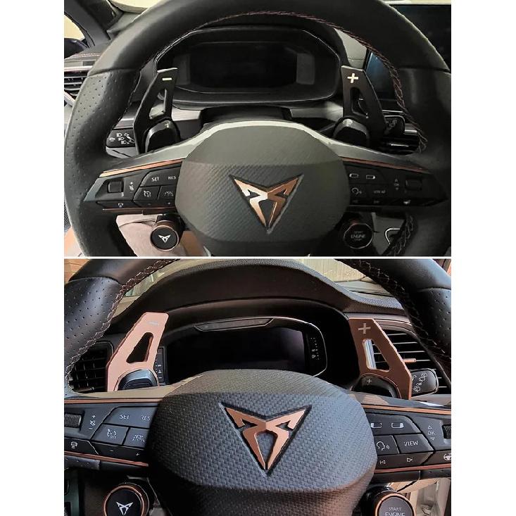Для Cupra Ateca Formentor VZ5 Leon -2025 Автомобильный Руль Лепестки Переключения Передач Расширитель КПП DSG Стайлинг Автоаксессуары