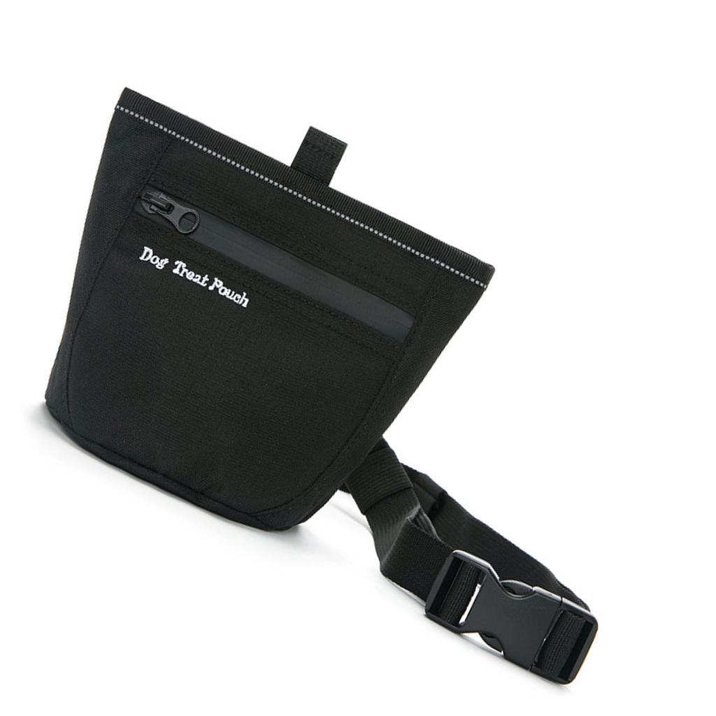 Pet Training Waist Bag Treats Pocket With Water Resistant Fabric Zippered Design For Outdoor Activity Walking Accessory