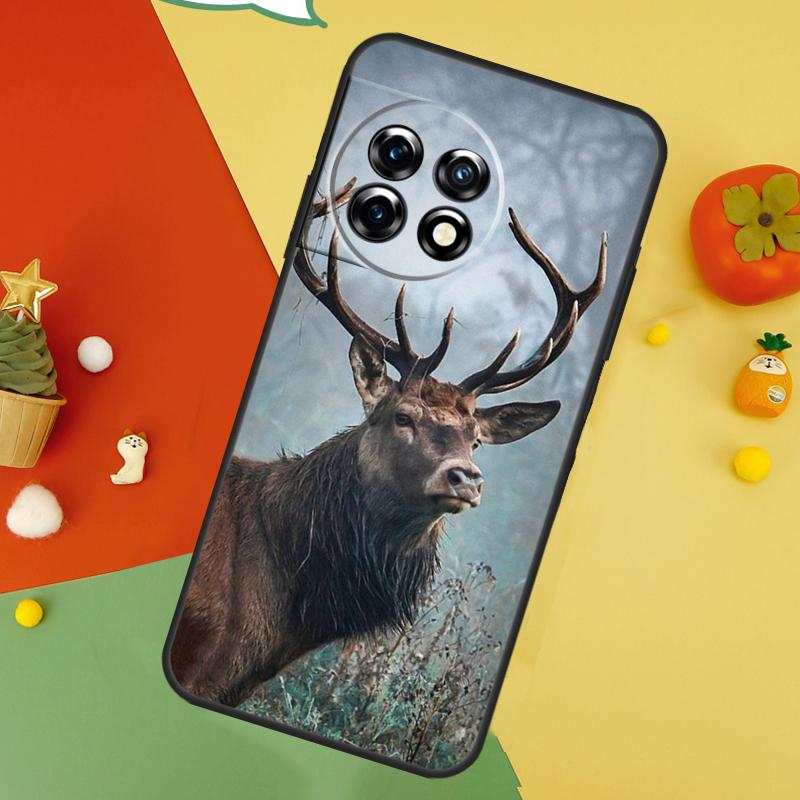 Задняя крышка с оленем для OnePlus 15 13R 13 13T 12 12R 11 10 10T 8T Nord CE 5 2 3 4 Lite N20 N30