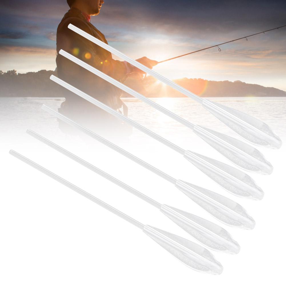 6 шт. акриловые большие тонущие поплавки рыболовные принадлежности экологически чистые прозрачные белые(20g )