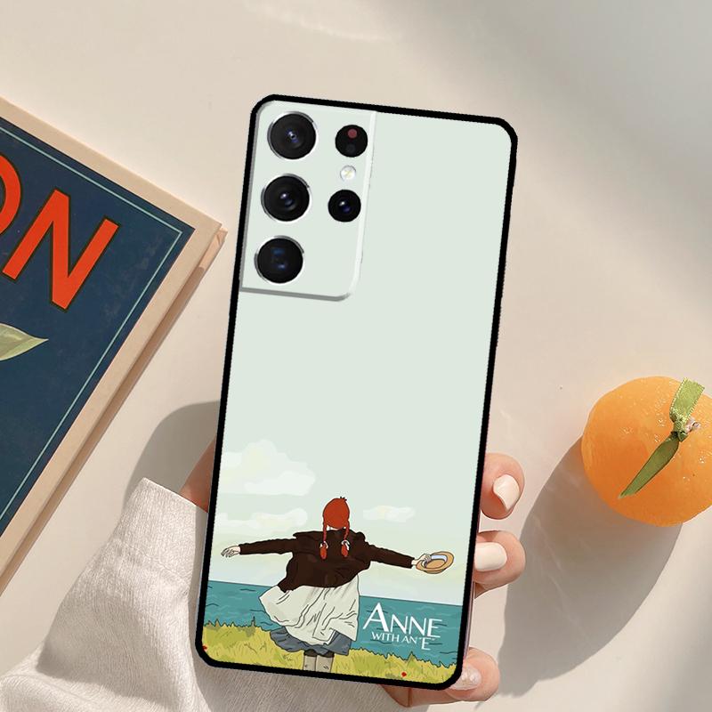 Чехол для телефона Anne with an E для Samsung Galaxy S23 S26 Ultra S20 S21 S22 S24 S25 S10 Plus S25 FE Задняя крышка