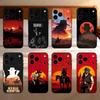 Игровой чехол для телефона Red Dead R-Redemption Для iPhone 17,16,15,14,13,12,11 Plus,Pro,Max,Mini Силиконовый черный Мягкая крышка