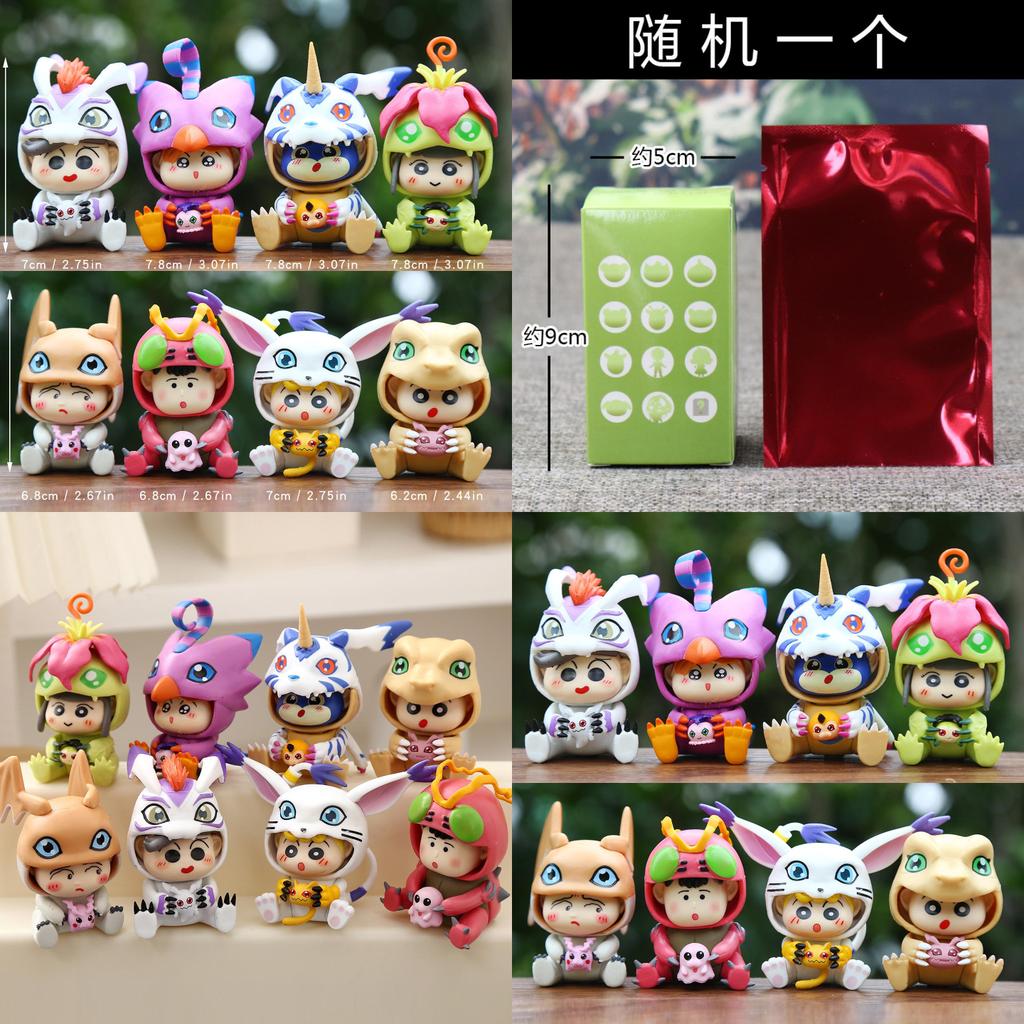 Фигурка Digimon Крейон Шин-чан из ПВХ с интерактивными функциями для детей и коллекционеров