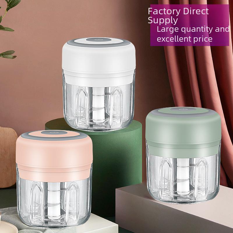 Многофункциональная электрическая чесночница и давилка для домашнего использования