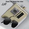 Driving Eyeglass Hanger Car Sun Visor Glasses Holder Eye Clip Organizer for Dashboard Eyewear Vehicle Multi Functional Storage Pouch Sunglasses