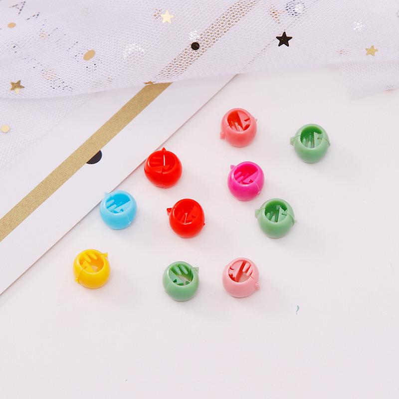50 шт./лот, цветные маленькие заколки для волос для девочек, милые заколки для волос конфетного цвета, сладкие детские заколки для волос, аксессуары для волос