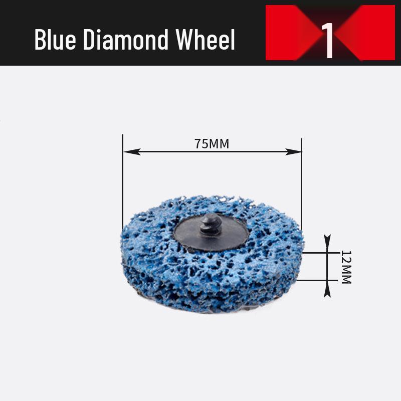 Шлифовальный диск Mansha Rui Black King Kong для металла, удаления ржавчины и краски, синий, орхидеевый, фиолетовый