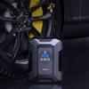 Портативный 12 В электрический автомобильный насос для подкачки шин с автоматической остановкой и манометром