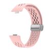 Магнитная D-образная складная застежка Силиконовый ремешок для Huawei Watch Fit 3 4 4Pro Ремешок для HUAWEI Fit 3 Fit 4 Fit4Pro Спортивный браслет Ремешок