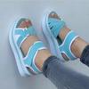 2023 Women Fashion Summer Sandals Casual Thick Bottom Shoes Comfortable and Lightweight Wedge Sandals Slippers