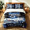 Hamburger SV (5) 3pc set suitable for master bedrooms soft and comfortable an ideal gift for family and friends Includes one duvet cover and two pillo