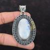 Rainbow Moonstone Pendant Handmade Jewelry 925 Sterling Silver Pendant Vintage Jewelry Real Gemstone Pendant Gift For Wife Brand New Pendant