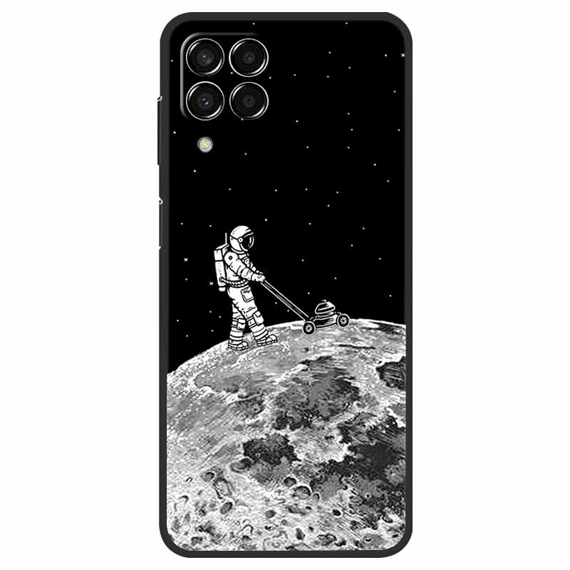 Чехол для Samsung Galaxy M33 / M53 Мраморный Мягкий Силиконовый Задний Чехол для Samsung M53 2022 Fundas Чехол M 33 53 5G Чехол для Телефона Coque