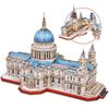 Кубический вентилятор 3D-пазл-конструктор Собор Без клея и инструментов Набор, Ст. MC270h Пола,