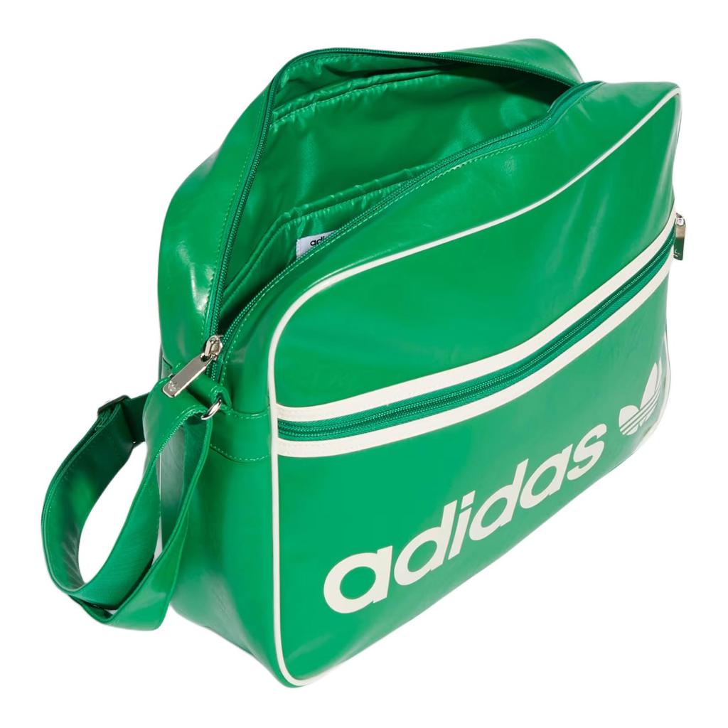 New Adidas Originals Polyurethane Crossbody Bags Unisex Green JW0924