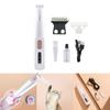 Cat Grooming Shaver with Light Low Noise USB Rechargeable Shaver Pet Hair Trimmers Set Suitable for Dogs Cats Long Hair