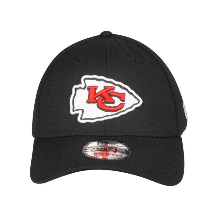Casquette New Era 39thirty Stretch - Kansas City Chiefs Noir - Homme - Sportswear