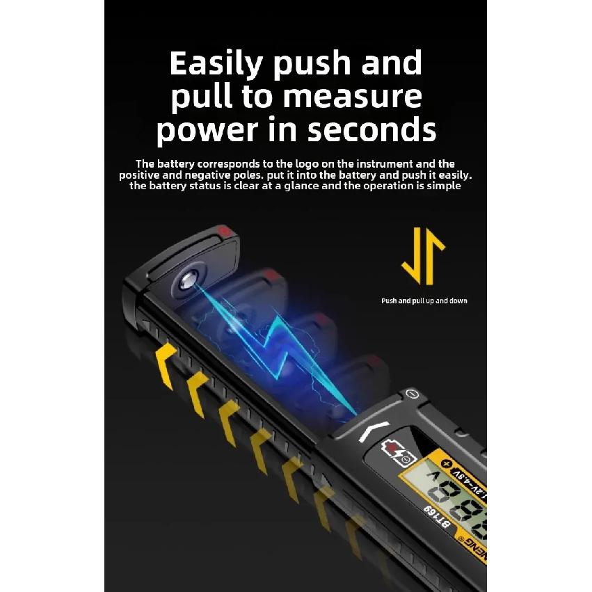 High Precision Voltage Indicator Battery Capacity Tester Battery Voltage Display DV