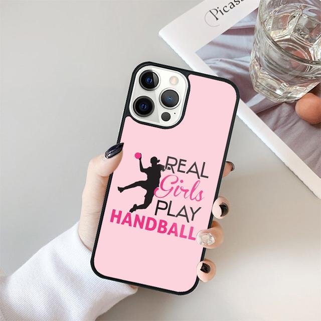 Handball Sport Phone Case Cover For iPhone 17 Air 15 16e 14 13 12 Pro Max 11 Pro Max Plus Coque Shell