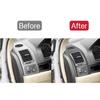 Накладка на боковое вентиляционное отверстие автомобиля для Honda для CRV CR-V 2007 2008 2009 2010 2011, автомобильные аксессуары для интерьера из углеродного волокна