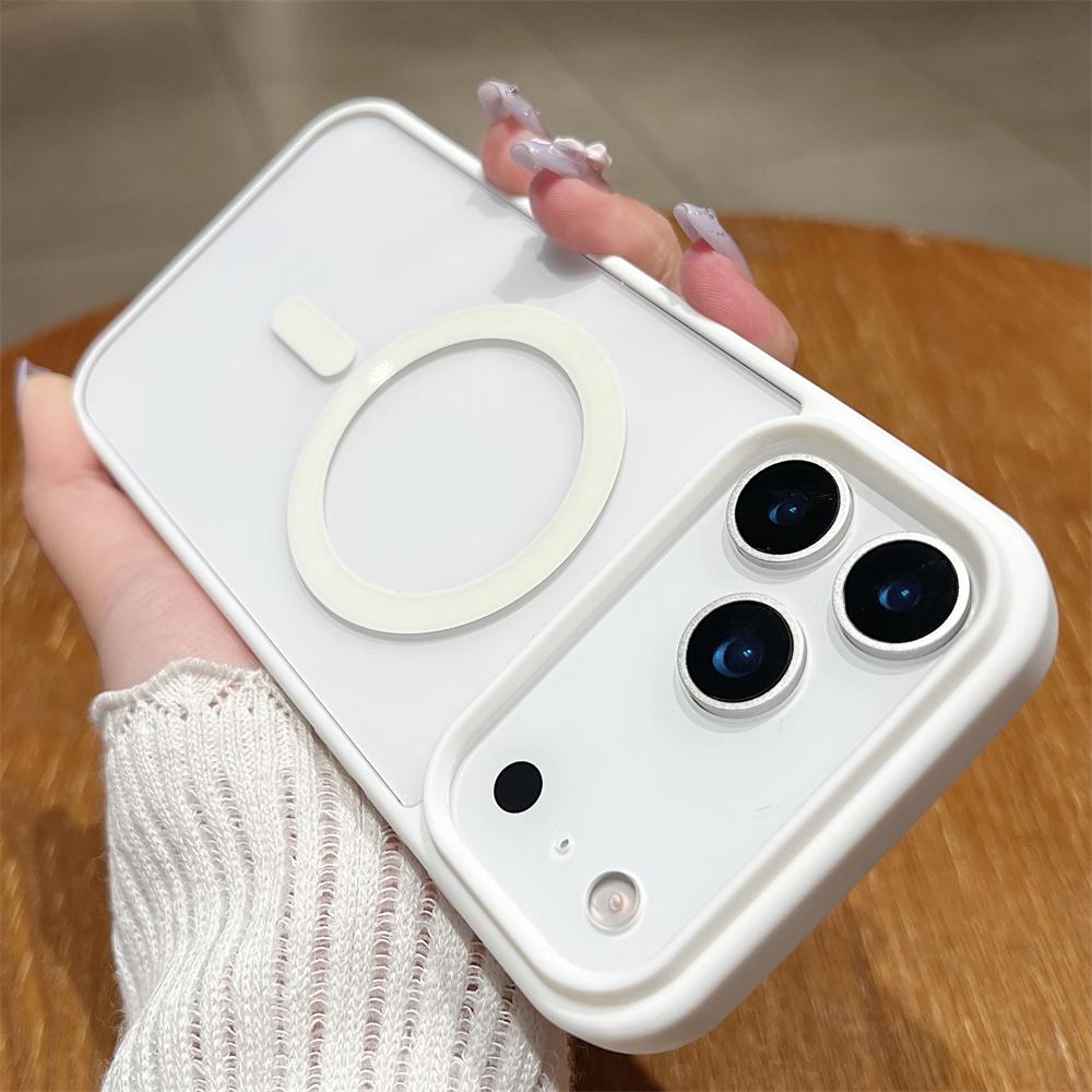 Модный магнитный чехол для телефона Magsafe для iPhone 17 Air 16 15 14 Plus 13 12 11 Pro Max Чехлы для беспроводной зарядки Ударопрочный чехол