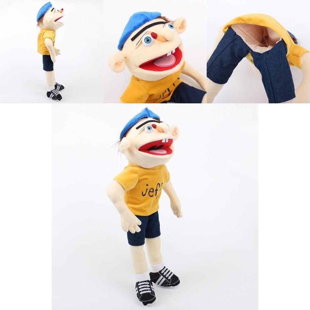58cm/22.83in Jeff Puppet – Handmade Soft Polyester Material – Parent-child Play