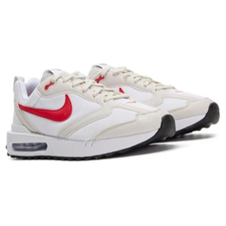 Nike Air Max Dawn Light Bone University Красные мужские кроссовки Белые Черные DQ3991-100