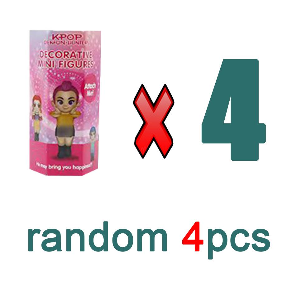 Аниме K-pop Охотники на демонов слепая коробка Набор экшн-фигурок - Дерпи Тигр Ранимеуми Мира Зои Сасси Фигурки Куклы для фанатов Подарок