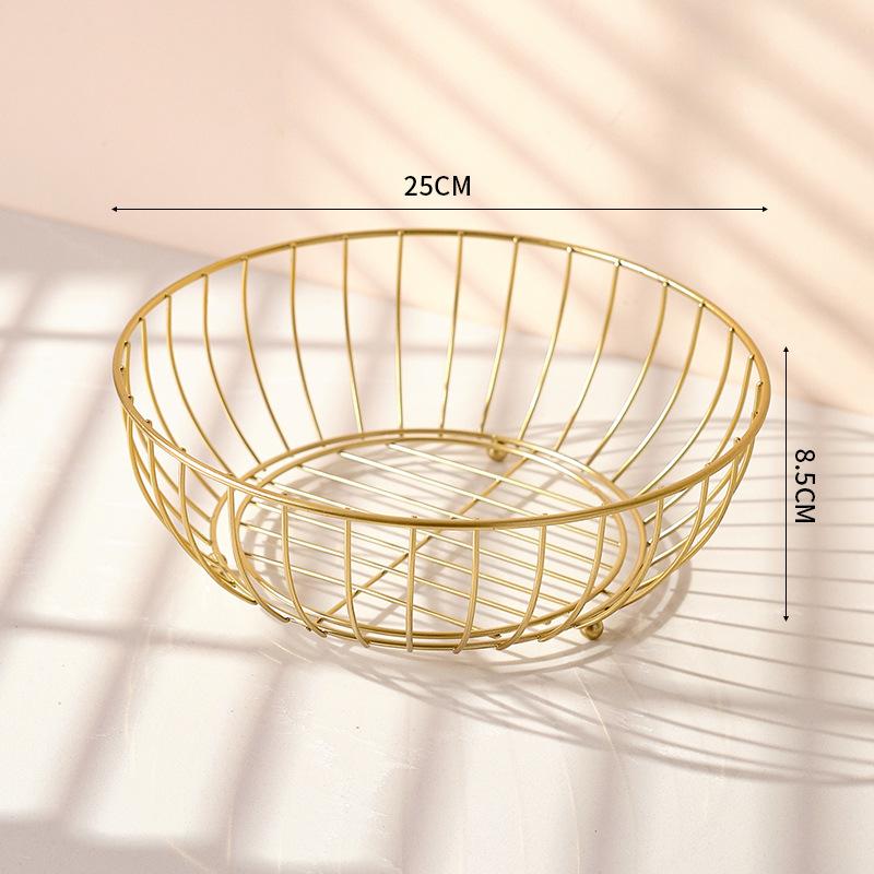 Дом Креативные Конфеты Гостиная Свет Роскошный Простой Корзина для хранения закусок