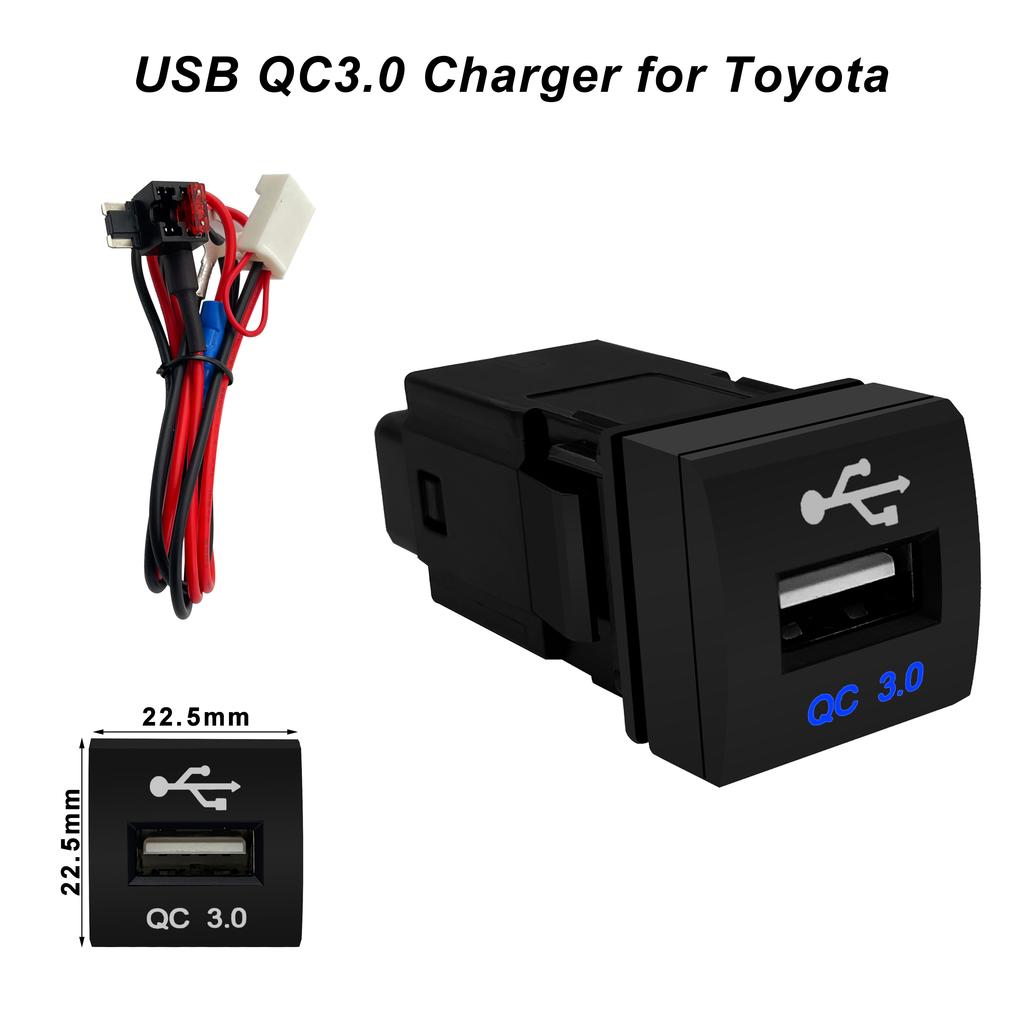 12V Blue Orange Light Latching Momentary Push Switch 22 X 22mm For Toyota Prado 150 Series Camry Hiace Corolla RAV4 Land Cruiser
