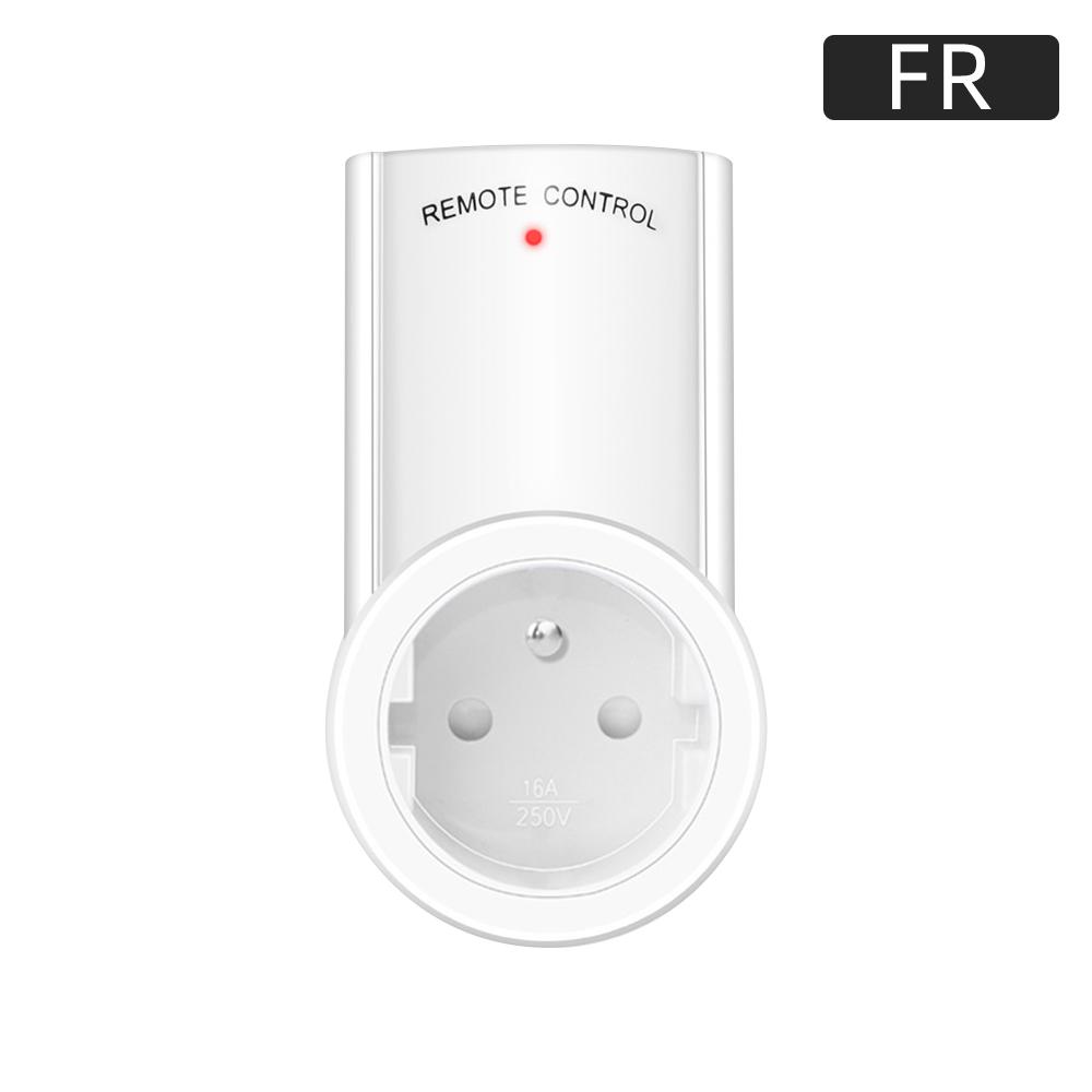 RF 433mhz Smart Socket Wireless Remote Control Outlet Adaptor Wall Electrical Switch Home Lamp EU UK US FR Plug For Smart Home
