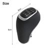 For Kia 6 Speed Car Gear Shift KnobFor Sportage For Venga For Rio 2016 2017 2018  Leather Gear Shift Lever