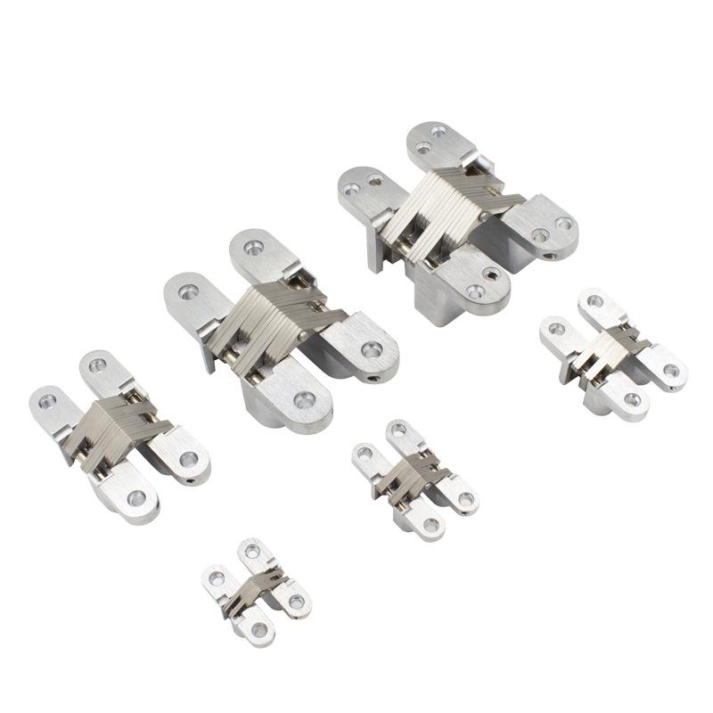 Thickened Stainless Steel Concealed Cross Hinge for European Folding Doors