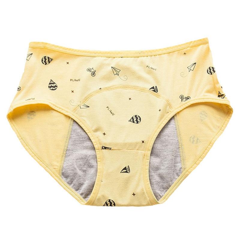 Girls' Physiological Panties Menstrual Hygiene Underpants Children's Underwear Low Waist Briefs