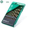 Набор винтовых сверл по металлу SATA M35 HSS