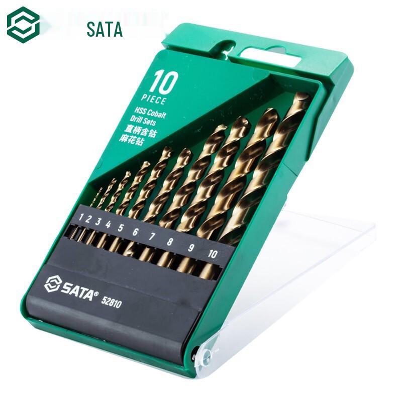 Набор винтовых сверл по металлу SATA M35 HSS
