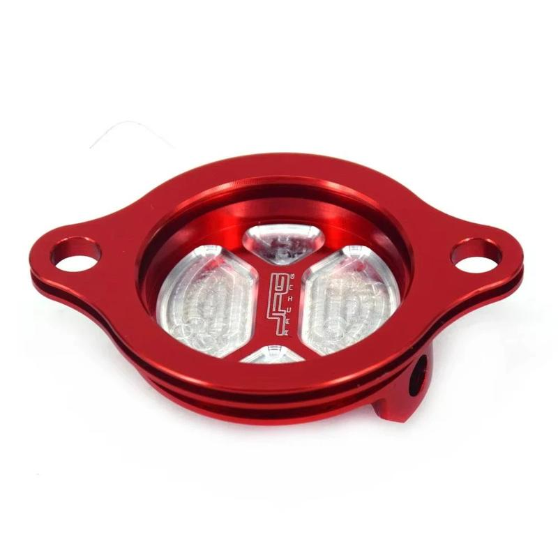 For HONDA CRF250R 2004 2005 2006 2007 2008 2009 CRF250X 2004-2016 CRF 250 R X 250R 250X Motrocycle CNC Cleaner Oil Filter Cover