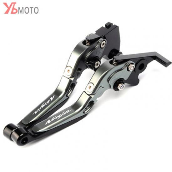 Мотоциклетные складные выдвижные тормозные рычаги с ЧПУ для KAWASAKI NINJA 300 300R 250R Z300 Z250SL NINJA250R