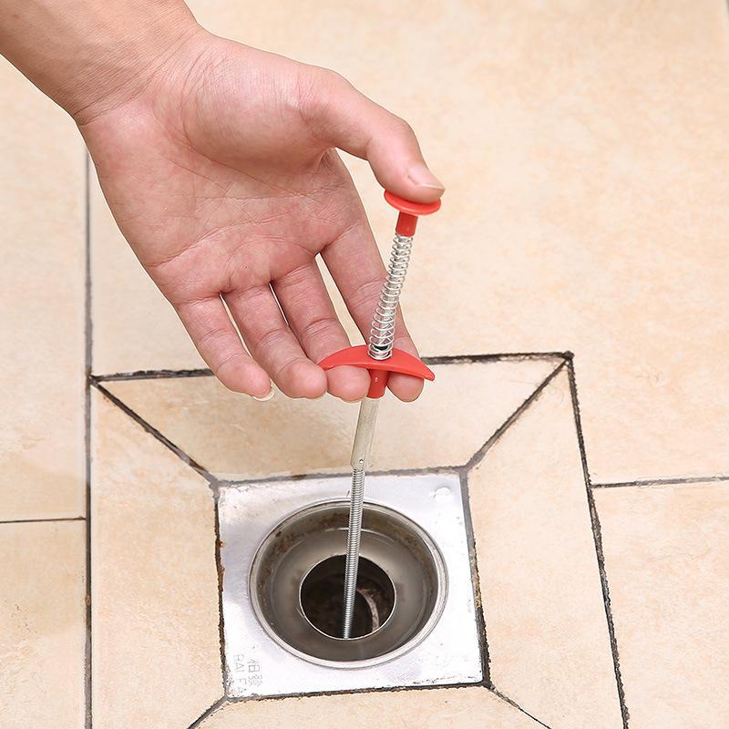 Гибкий очиститель кухонных сливов и средство для удаления волос