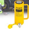 Hydraulic Cylinder Jack, 20 Ton Solid Ram Hydraulic Cylinder, 6 Inch Stroke Single Acting Hydraulic Cylinder, with Quick Connector Portable Hydraulic