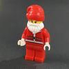 Domestic Small Brick Moc Compatible with Minifigures Christmas City Decoration Accessories Santa Claus